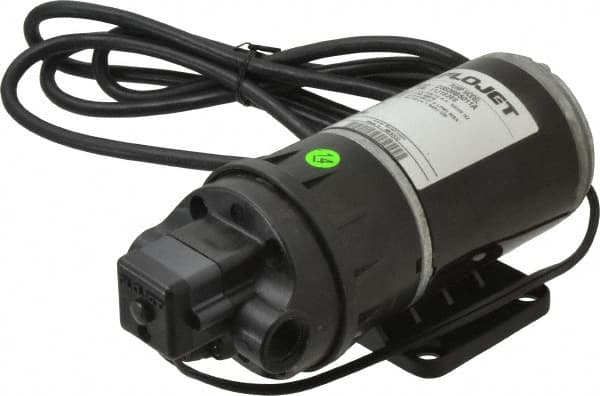 FloJet - 1/10 HP, 3/8 Inlet Size, 3/8 Outlet Size, Duplex II Demand Diaphragm pump, Diaphragm Spray Pump - 115 Input Voltage, Buna, Polypropylene, 2500 Max RPM, NPTF - Exact Tooling