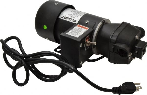 FloJet - 1/10 HP, 1/2 Inlet Size, 1/2 Outlet Size, with Manual onand off Switch, Diaphragm Spray Pump - 115 Input Voltage, Santoprene, Polypropylene, 3.20 Max GPM, 2500 Max RPM, Barbed - Exact Tooling