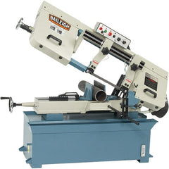 Baileigh - 9.84 x 16.33" Manual Combo Horizontal & Vertical Bandsaw - 1 Phase, 45° Vise Angle of Rotation, 2 hp, 220 Volts, Step Pulley Drive - Exact Tooling