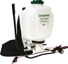 Chapin - 4 Gal Garden Backpack Sprayer - Reinforced Hose, Polyethylene Tank, For Industrial Applications - Exact Tooling