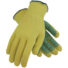 08-K300PD/M Gloves w/Kevlar Brand - 100% Kevlar - 7 Gauge - M. Wgt - ANSI2 - Dots 1 Side