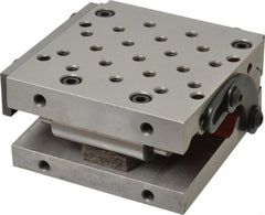 Suburban Tool - 4" Long x 4" Wide x 2" High, Precision Steel Sine Plate - Square to within 0.0002", 0.0002" Tolerance, 3/8-16 Hole - Exact Tooling