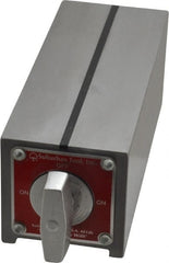 Suburban Tool - Standard Pole Rectangular Permanent Magnetic Block Chuck - 5" Long x 2" Wide x 2" High, Alnico - Exact Tooling