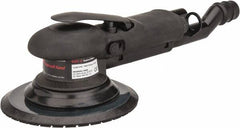 Ingersoll-Rand - 12,000 OPM, 15.5 CFM Air Consumption, Palm Air Orbital Sander - Round Pad, 1/4 NPT Inlet - Exact Tooling