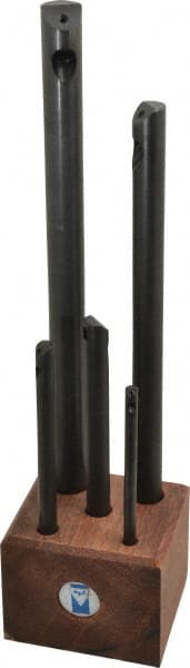 APT - Tool Bit Holder Sets Holder Type: Double-End Tool Bit Boring Bar Set Tool Bit Shape Compatibility: Round; Square - Exact Tooling