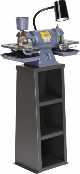 Baldor - 6" Wheel Diam, Bench Grinder - 1 Phase - Exact Tooling