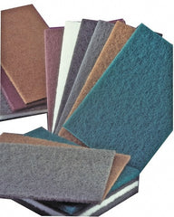 Ability One - 11" Long x 9" Wide x 1/4" Thick Sponge - Light-Duty, Maroon - Exact Tooling