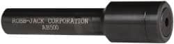 RobbJack - Slitting/Slotting Saw Arbor - Straight Shank, 1/2" Shank Diam, 2-7/8" OAL, For 1/2" Cutter Hole Diam - Exact Tooling
