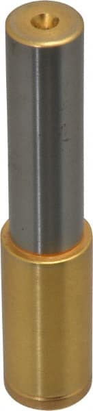 Made in USA - Slitting/Slotting Saw Arbor - Straight Shank, 1/2" Shank Diam, 2.32" OAL, For 3/8" Cutter Hole Diam - Exact Tooling