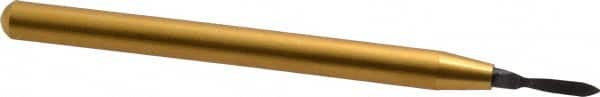 Shaviv - Hand Deburring Triangle Tool - High Speed Steel Blade - Exact Tooling