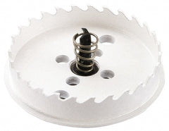Lenox - 3" Diam, 1/2" Cutting Depth, Hole Saw - Carbide-Tipped Saw, Toothed Edge - Exact Tooling
