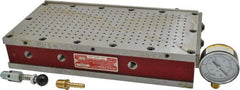 Suburban Tool - 12" Long x 6" Wide x 2-1/4" High, 1/2 Min Pump hp, S2 Sine Plate Compatibility, Vacuum Chuck - Square & Parallel to within 0.0003, 1/4 NPT Connector - Exact Tooling