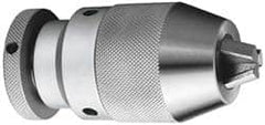 Value Collection - JT2, 0 to 3/8" Capacity, Steel Tapered Mount Drill Chuck - Keyless - Exact Tooling