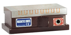 Value Collection - Standard Pole Rectangular Permanent Magnetic Block Chuck - 24" Long x 8" Wide x 2.874" High - Exact Tooling