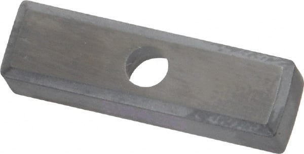 Kennametal - 3.17mm Inscribed Circle, Rectangle Turning Shim for Indexables - 0.188" Thick, SM Shim Style, Left Hand, Right Hand Cut - Exact Tooling