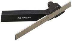 Value Collection - 3/16 Inch Blade Width x 1 Inch Blade Height, Left Hand Cutting Direction, Cutoff Blade Holder - 8 Inch Long x 3/4 Inch Wide x 1-5/8 Inch High, Steel - Exact Tooling