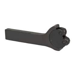 Value Collection - Neutral Cut, Diagonal, 3/8" Wide 7/8" High x 5-1/2" Long Rectangle Shank, Pivot-Head Bump Knurlers - 2 Knurls Required (Included), 5/8" Diam x 5/16" Wide Face, 7/32" Hole Diam, Series KT - Exact Tooling