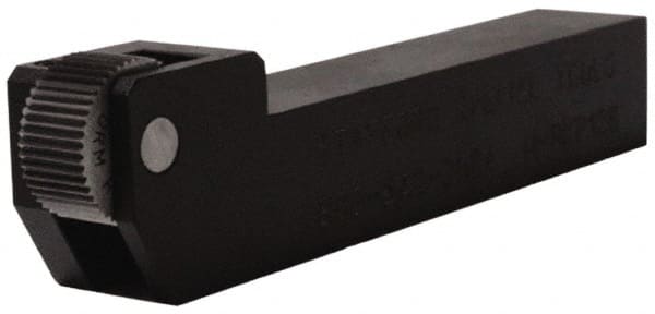 Made in USA - RH Cut, 5/16" Wide x 5/16" High x 3-7/8" Long Square Shank, Fixed Bump Knurlers - 1 Knurl Required, 5/16" Diam x 5/32" Wide Face, 1/8" Hole Diam, Series BP - Exact Tooling