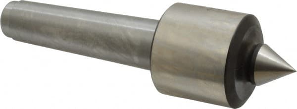 Royal Products - MT3 Taper Shank, 1.68" Head Diam 4,120 Lb Capacity Live Center - 5,000 Max RPM, 1.56" Head Length, 3/4" Point Diam, 7/8" Point Len, 390 Lb Max Workpc, 5-7/8" OAL, Standard Point - Exact Tooling