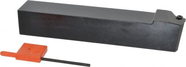 Carmex - External Thread, Right Hand Cut, 1" Shank Width x 1" Shank Height Indexable Threading Toolholder - 6" OAL, 16ER Insert Compatibility, SE Toolholder, Series SER - Exact Tooling