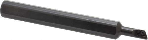 Carmex - Internal Thread, Right Hand Cut, 5/8" Shank Width x 5/8" Shank Height Indexable Threading Toolholder - 5" OAL, 08U IR/L Insert Compatibility, SI Toolholder, Series SIR - Exact Tooling