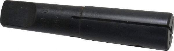 Scully Jones - 5/32 Inch, MT2 Outside Morse Taper, Drill Driver - 1/4 Inch Projection, 0.09 to 3/32 Inch Drill Tang Thickness - Exact Tooling