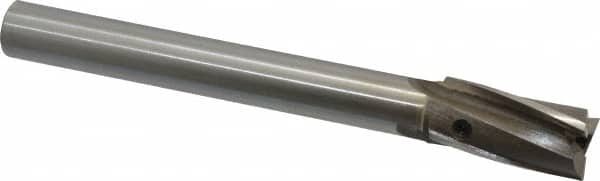 Value Collection - 5/8" Diam, 1/2" Shank, Diam, 3 Flutes, Straight Shank, Interchangeable Pilot Counterbore - Exact Tooling