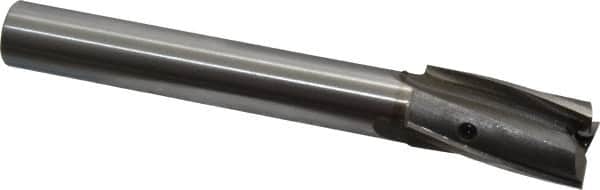 Value Collection - 51/64" Diam, 5/8" Shank, Diam, 3 Flutes, Straight Shank, Interchangeable Pilot Counterbore - Exact Tooling