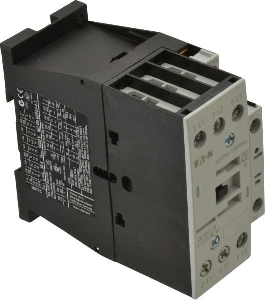 Eaton Cutler-Hammer - 3 Pole, 220 Coil VAC at 50 Hz and 240 Coil VAC at 60 Hz, 40 Amp, Nonreversible Open Enclosure IEC Contactor - Exact Tooling