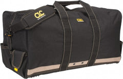 CLC - 6 Pocket Black Polyester Tool Bag - 24" Wide x 12" Deep x 12" High - Exact Tooling