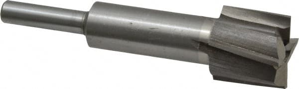 Value Collection - 25/32" Diam, 1/4" Shank, Diam, 4 Flutes, Straight Shank, Interchangeable Pilot Counterbore - Exact Tooling