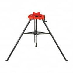 Value Collection - 1/8" to 6" Pipe Capacity, Portable Tristand Chain Vise - Exact Tooling