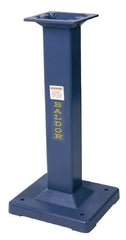 Baldor - 15-3/4 Inch Wide x 14 Inch Deep, Machine Pedestal Stand - Compatible with 6, 7, 8 and 10 Inch Grinders - Exact Tooling