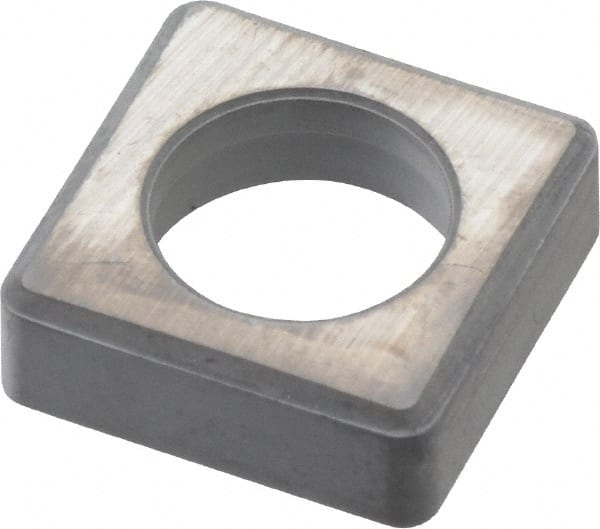 Kennametal - 5/8" Inscribed Circle, Square Boring Bar Shim for Indexables - 3/16" Thick, ISSN Shim Style, Negative Rake - Exact Tooling