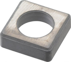 Kennametal - 5/8" Inscribed Circle, Square Boring Bar Shim for Indexables - 3/16" Thick, ISSN Shim Style, Negative Rake - Exact Tooling