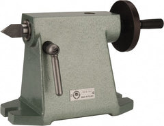 Bison - 6.3" Centerline Height, Tailstock - 3MT Tailstock Taper, Use with 8" Horizontal/Vertical Indexing Super Spacers - Exact Tooling