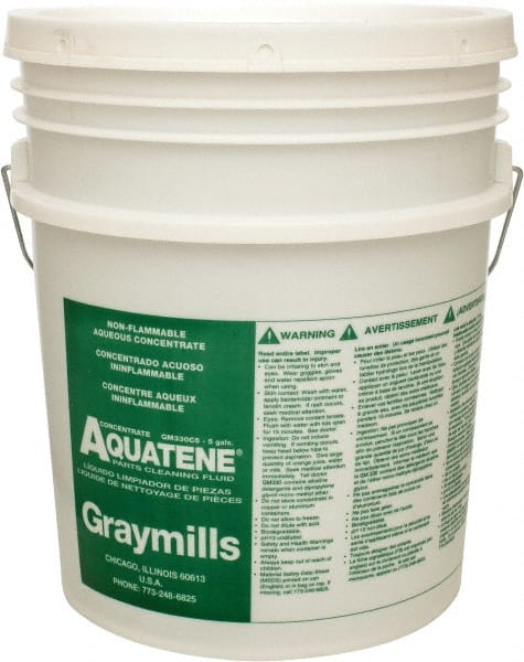 Graymills - 5 Gal Pail Parts Washer Fluid - Water-Based - Exact Tooling