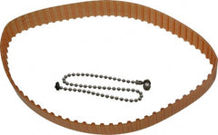 Mini-Skimmer - 8" Reach Oil Skimmer Belt - 7-7/8" Long Cogged Belt, For Use with Belt Oil Skimmers - Exact Tooling