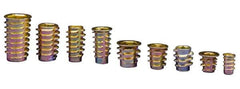 E-Z LOK - M8x1.25, Zinc Alloy Flanged Hex Drive Insert - 7/16" Drill, 11mm Hole Diam, 0.7874" Long, M8 Hex - Exact Tooling