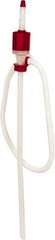 Value Collection - 7 GPM, Polyethylene Hand Operated Siphon Pump - For 15, 30 & 55 Gal Drums - Exact Tooling