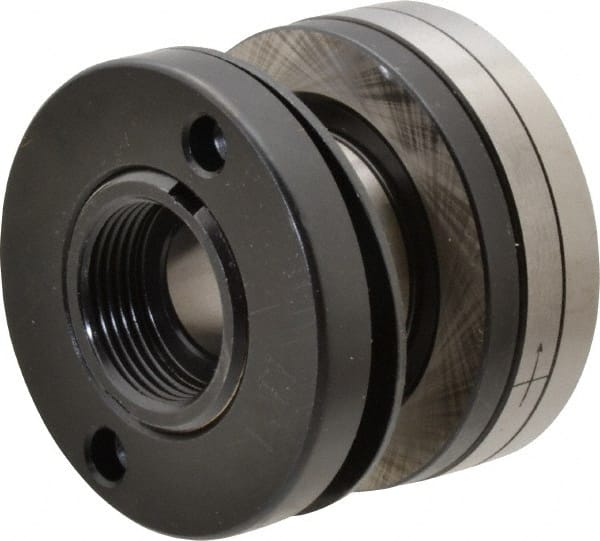 Sopko - 1-3/4" Long x 2-1/4" Wide Balancing Wheel Adapter - 1" Arbor Hole x 1/4" Min Wheel Width - Exact Tooling