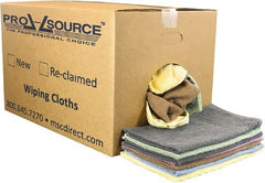 PRO-SOURCE - 27 Inch Long x 16 Inch Wide Car Wash Cotton Towels - Assorted Colors, Terry Cloth, Low Lint, 25 Lbs. at 2 to 4 per Pound, Box - Exact Tooling