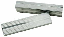 Wilton - 4" Jaw Width, Aluminum, Vise Jaw Cap - Magnetic Attachment - Exact Tooling