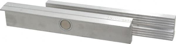 Wilton - 6" Jaw Width, Aluminum, Vise Jaw Cap - Magnetic Attachment - Exact Tooling