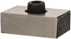 Kurt - 1 Piece Vise Key - Steel, 13/16" Long, 13/16" Wide, 7/16" High - Exact Tooling