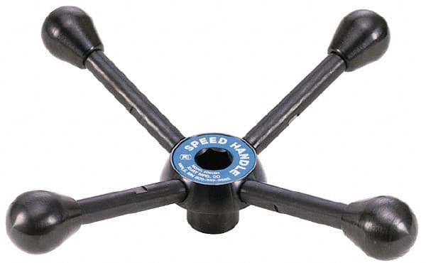 Kurt - 1 Piece Vise Handle - Steel, 3/4" Hex - Exact Tooling