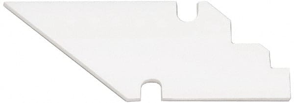 Shaviv - Ceramic Deburring Scraper - 2-1/8" Blade Length - Exact Tooling