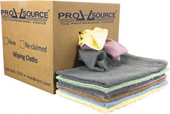 PRO-SOURCE - Virgin Cotton Car Wash Towels - Assorted Colors, Terry Cloth, Low Lint, 10 Lbs. at 2 to 4 per Pound, Box - Exact Tooling