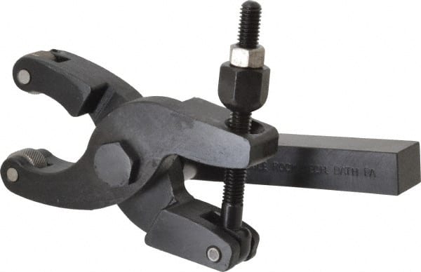 Knurlcraft - 7 Inch Overall Length x 3 Inch Overall Width, 2-1/8 Inch Capacity, Right Hand Cut, Scissor and Straddle Type Knurler - 3/4 Inch Diameter, 5 Inch Shank Length x 3/4 Inch Shank Width x 3/4 Inch Shank Height, Square Shank, E Series - Exact Tooling