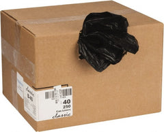 PRO-SOURCE - 0.65 mil Thick, Household/Office Trash Bags - 33" Wide x 39" High, Black - Exact Tooling